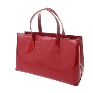 Louis Vuitton dAmour Monogram Wilshire Vernis Handbag Pomme